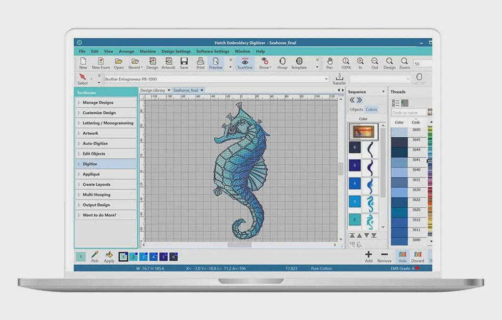 Hatch 2 Embroidery Software – Lifetime License Instant Download